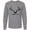 AC-Heather Grey, variant on Inktastic Rack 'em Up in Camo Long Sleeve T-Shirt