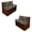 Mushroom Daisy, variant on ZUXONGSY Turtle Starfish Print 4 Pcs RV Dinette Cushion Covers Elastic Camper Seat Covers Dinette Booth Stretch Loveseat Sofa Chair Cover Furniture Protector for RV Camper Car Bench