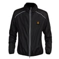 thumbnail image 2 of Visibilidad Y Chaqueta de Reflectante Equipo de Seguridad / Jersey Wind Coat para proteger Cortavientos ropa para deportiva Al Negro, 2 of 8