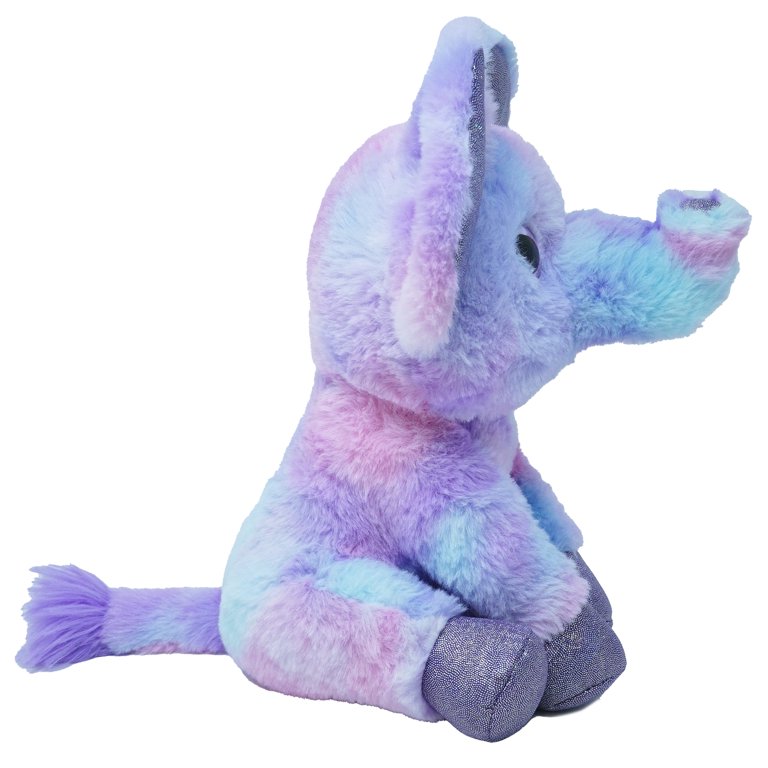 Peluche Elefante KINREX Viola 9 Pollici - Morbido Giocattolo Per Bambini, Neonati, Ragazzi E Ragazze