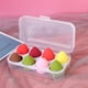 thumbnail image 4 of 2 unids Maquillaje Cajas de almacenamiento de esponja a prueba de polvo Cajas de almacenamiento a prueba de polvo Pollo de polvo Blanco, 4 of 6