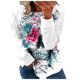 thumbnail image 1 of Sudadera con capucha de Halloween de manga larga informal suelta con estampado de cuello redondo para mujer Pompotops gfhjh1736, 1 of 4