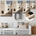 thumbnail image 4 of Designart "Castles Minimalist V" Castles Metal Wall Decor, 4 of 5