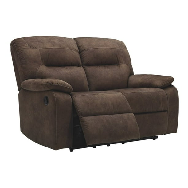 Signature Design by Ashley Bolzano Reclining Loveseat in Coffee