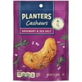 thumbnail image 2 of (4 pack) PLANTERS Cashews Rosemary & Sea Salt, Party Snacks, Plant Based Protein, 5 oz Bag, 2 of 15
