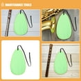 thumbnail image 3 of OUNONA 5pcs Flute Cleaning Kit Cleaning Cloth Light Green Superfine Fiber For Flute Interior And Exterior Cleaning, 3 of 8