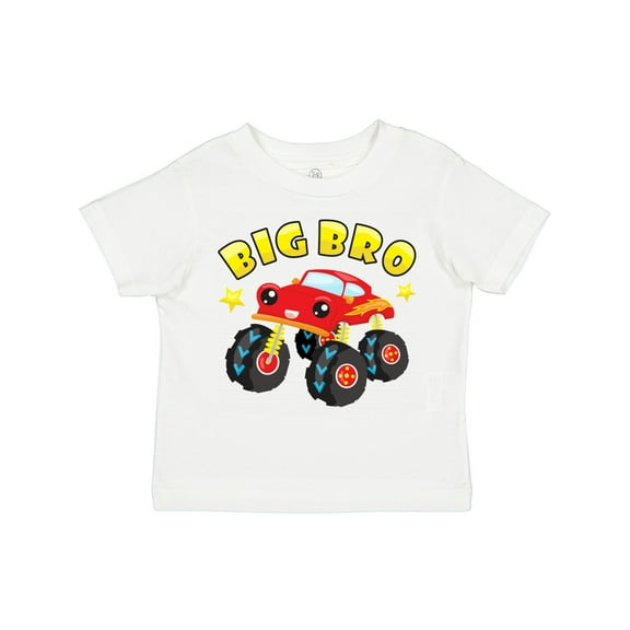 Inktastic Monster Truck Big Bro Boys Toddler T-Shirt
