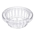 thumbnail image 1 of Unique Bargains 6 Inch Round Garden Plastic Mesh Cup Slotted Net Pot Basket for Flower Planting Clear 1 Pack, 1 of 4