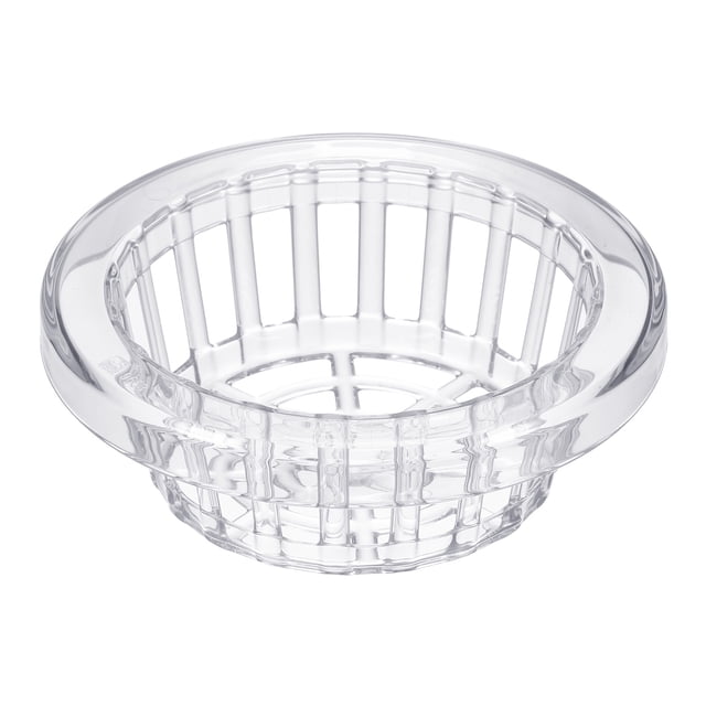 Unique Bargains 6 Inch Round Garden Plastic Mesh Cup Slotted Net Pot Basket for Flower Planting Clear 1 Pack