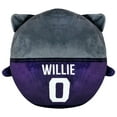 thumbnail image 2 of Sleep Squad Kansas State Wildcats Willie the Wildcat 12" Mascot Kiri Cloud Pillow Plushie, 2 of 4