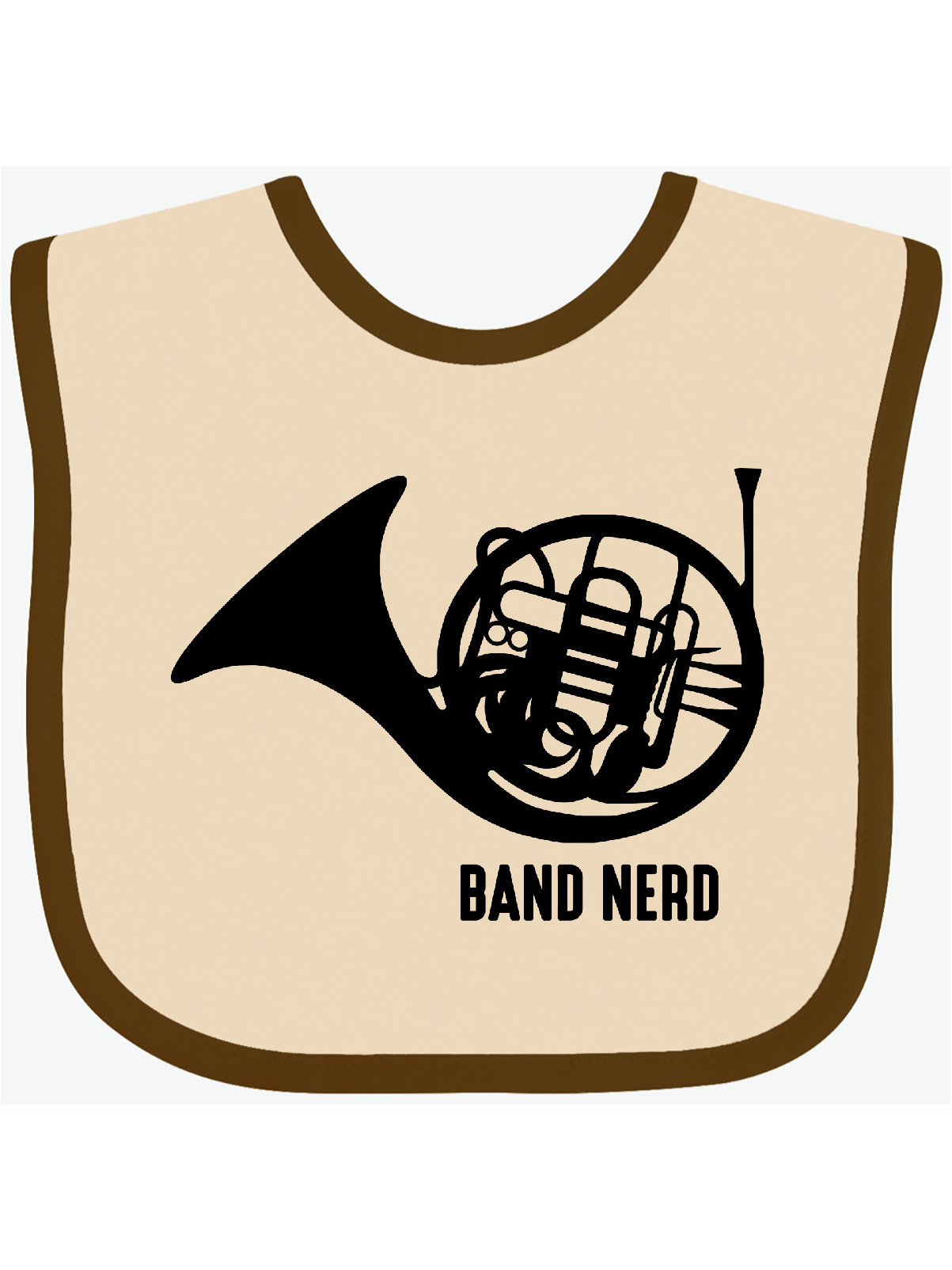 Band Nerd French Horn Baby Bib Walmart Com Walmart Com