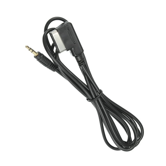 Unique Bargains 1 Pcs Music Interface AMI MMI AUX 3.5mm Jack Aux-in MP3 Adapter Cable for Audi Replace