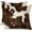 Brown White, variant on Farmhouse Pillow Covers 18x18 Inch Set of 2 Brown Cowhide Accent Printing Decorative Throw Pillows Farmhouse Animal Print Square Pillowcase Decor for Outdoor Couch Chair Couch