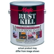 Majic Paints Rustkill 8-6007-1 Rust-Preventive Coating, Machine Green, Gloss, 1 gal Can