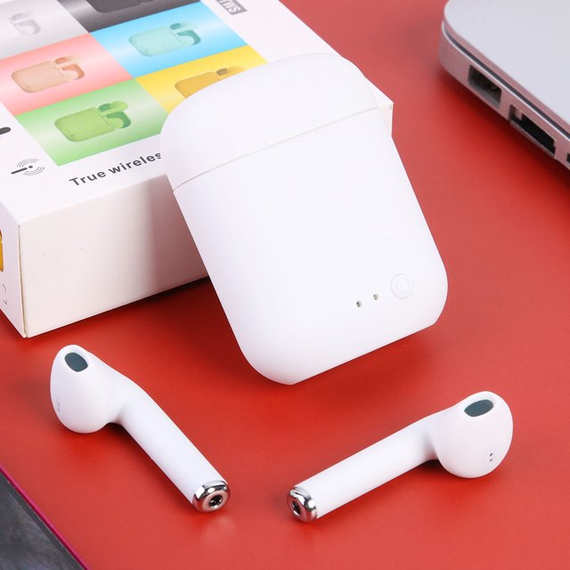 Audífonos Inalámbricos Likrtyny i7mini2 TWS 5.0 con Micrófono Blanco