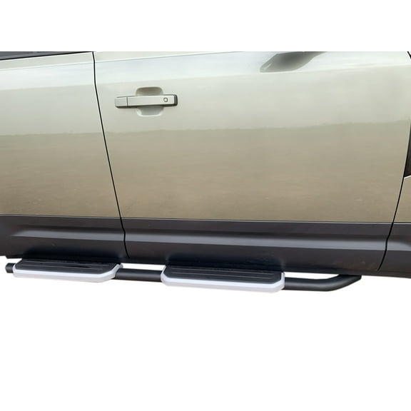 Vanguard VGSSB-2261AL Black OE Style Running Boards | Compatible with 20-22 Land Rover Defender