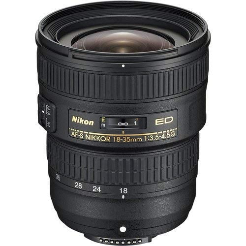 Nikon AF-S FX NIKKOR 18-35mm F/3.5-4.5G ED Zoom Lens with Auto Focus for Nikon DSLR Cameras International Version (No warranty)