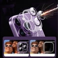 thumbnail image 4 of for iPhone 15 Pro Max/15 Ultra Magnetic Case Compatible with MagSafe, Circuit Mechanical Gear Pattern Thin Cool Case 15 Pro Max/15 Ultra, 4 of 5