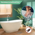 thumbnail image 5 of Uxcell 36 PCS Anti Slip Shower Stickers Gray Bathtub Non-Slip Stickers for Safety, 5 of 8