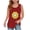 Red, variant on Girl Cami Tank Vests Graphic Vest Tops for Girl Sleeveless Spaghetti Strap Crew Square Neck Spandex Brunch Fall Summer Vests 2026 Clothes 10 Years