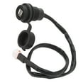 thumbnail image 1 of Dual USB  Plug Socket Adapter, Motorcycle Dual USB  Kit Easy To Install Plug and Play Plastic  for Tracer 700 900 XSR900, 1 of 7