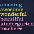thumbnail image 3 of CafePress - Kindergarten Teacher Hoodie (Dark) - Pullover Hoodie, Classic, Comfortable Hooded Sweatshirt, 3 of 4