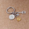 thumbnail image 6 of Naierhg Creative Wrench Spatula Mom Dad Love Heart Key Chain Father/Mother's Day Gift, 6 of 7