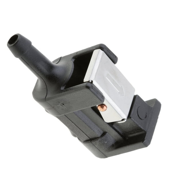 Kenally Adaptador de manguera de combustible fuera de borda para barcos ABS, reemplazo desmontable, conector de tubo de aceite de barco profesional, Bombillas para automóviles Kenally VI018277-00B