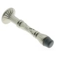 thumbnail image 1 of Idh by St. Simons 13097-015 Solid Brass Ribbon & Reed Arrow Base Door Stop, Satin Nickel - 4 in., 1 of 1