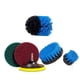 thumbnail image 1 of Kit de limpieza de alta presión para cepillos de taladro 6Pcs - Accesorios para limpieza de lecha, azulejos y baño para taladro, amarillo, 1 of 2