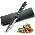 thumbnail image 7 of 8 Inch Slicing Knife High Carbon German Stainless Steel Forged Blade Kitchen Knife, with Ergonomic Pakkawood Handle, Chef‘s Knives for Home & Restaurant, 7 of 7