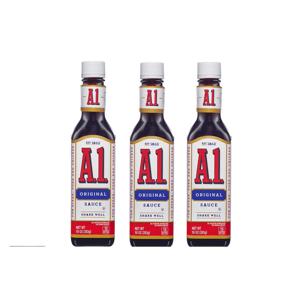(3 Pack) A.1. Original Steak Sauce 10 oz Bottle