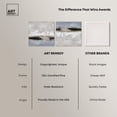 thumbnail image 5 of Art Remedy Minimalism Abstract Canvas, 20" x 20", Gallery Wrapped, Graphite Depth II Set, 5 of 5