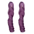 thumbnail image 2 of 2Pcs Soft Silk Roman Curly Doll Hair Wig, Clip Type Curly Hair Weft, for Doll Modification, 2 of 7