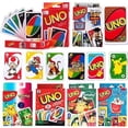 thumbnail image 4 of Juego de cartas Treingi 2024 Mattel Games UNO LILO & STITCH para la noche familiar con gráficos con temática de programas de televisión y una regla especial para 2 a 10 jugadores, 4 of 5