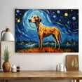 thumbnail image 3 of American Water Spaniel Dog Watercolor Starry Night Van Gogh Painting Kits, Painting Watercolor Canvas, Canvas Suitable for Room Decor Cafe Decor Or Gift for Friends, 3 of 4