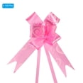 thumbnail image 3 of Unique Bargains 8' Pull Bows Gift Wrapping Pull Bow Heart Pattern Baskets Present Bows Knot Ribbon Pink 100 Pcs, 3 of 6