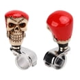 thumbnail image 4 of POMO de Volante de Calavera, Spinner de Eléctrico de Coche Universal para Camiones, Barcos, Booster, Piloto, Piloto, Suicida, Asistente de Tornado, Apto para La Mayoría de, 4 of 7