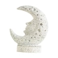 thumbnail image 2 of Quemador de incienso de resina con diseño de luna, adorno para cono y varilla para cualquier ocasión. Blanco, 2 of 9