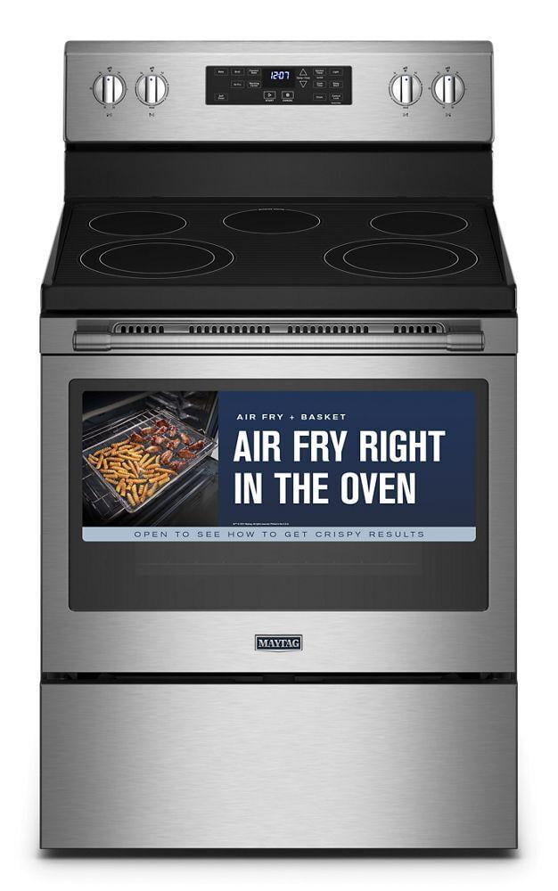 Maytag Electric Range with Air Fryer and Basket 5.3 cu. ft. MER7700LZ
