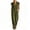 Army Green, variant on Rompers for Womens,Summer Short Sleeve Half Zip Lapel Collar Tunic One Piece Jumpsuit with Pockets,Coffee Women's S-XXXL