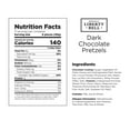 thumbnail image 6 of Liberty Bell Dark Chocolate Pretzels, Bite Size Pretzels Dipped in Dark Chocolate, 12 Ounce Bag, 6 of 6