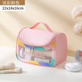thumbnail image 1 of Bolsa de artículos de tocador Bolsa de viaje Bolsa de cosméticos de maquillaje resistente al agua Organizador de viaje Contenedor de tamaño completo Artículos de tocador, 1 of 1