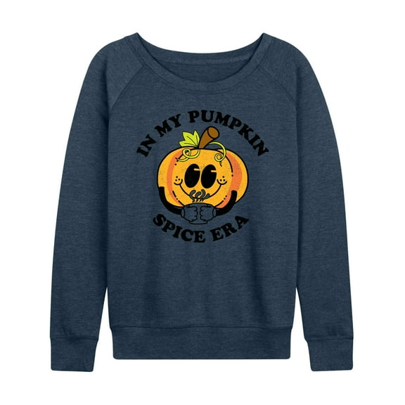 Instant Message - Fall - In My Pumpkin Spice Era - Women's Lightweight French Terry Long Sleeve Shirt