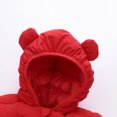 thumbnail image 4 of Hicidod Toddler Winter Jacket Padded Warm Down Coat Hoods Warm Windproof Cute Lightweight Packable Baby Puffer Jacket, 4 of 7