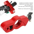 thumbnail image 4 of Motorcycle Handlebar Lock,Red Aluminum Alloy Handlebar Safety Lock Anti Theft Grip Lock,Scooter Brake Clutch Security Locks Tamper Resistant Weatherproof Aluminum Alloy Anti Theft, 4 of 9
