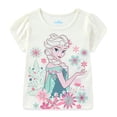 thumbnail image 3 of Disney Frozen Elsa and Anna Girls 3 Pack Short Sleeve T-Shirts for Toddlers, 3 of 9