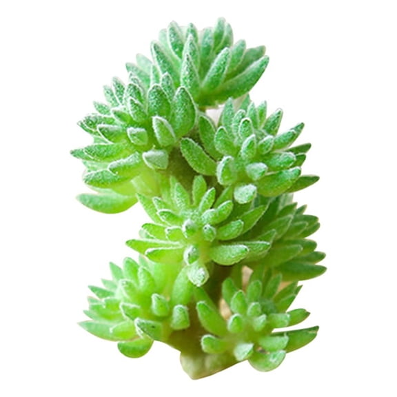 1Pc Artificial Succulent Plant Flocking Flower DIY Home Office Bonsai Decoration