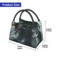 thumbnail image 2 of Rocae Cloud White Dragon for Insulated Lunch Bag for Women Men,Large Lunch Box for for Work/Office/Picnic/Travel, 2 of 6