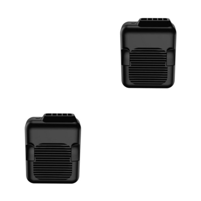 Bewildely Ventilador de cintura con Clip, aire acondicionado, ventiladores eléctricos para el cuello, refrigeración sin aspas, Banco de 4000mAh 2Conjunto